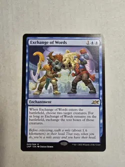 Exchange of Words Unfinity Regular - Image 1