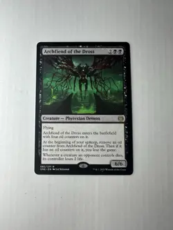 Archfiend of the Dross LP Phyrexia: All Will Be One Magic The Gathering Mtg - Image 1