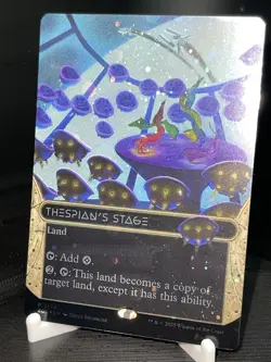 Thespian's Stage (0134) (Borderless) (Galaxy Foil) Edge of Eternities: Stella... - Image 3