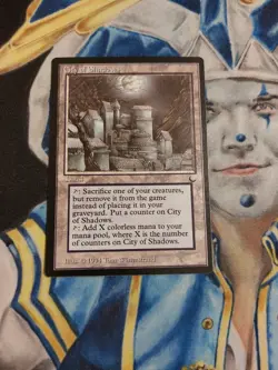 City of Shadows MTG The Dark Rare Land Slightly Played x1 GG5 - Image 2