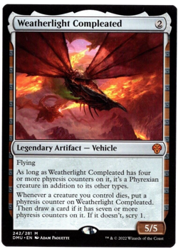 Weatherlight Compleated 242/281 Mythic Non Foil Dominaria United MTG Near Mint - Image 1