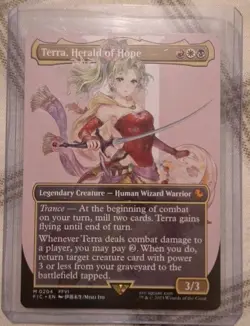 Terra, Herald of Hope (Borderless) Commander: Final Fantasy Regular - Image 1
