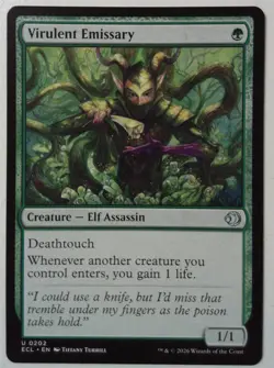 Virulent Emissary *Uncommon* Magic MtG x1 Lorwyn Eclipsed - Image 1