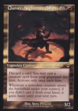Chainer, Nightmare Adept (Retro Frame) - Modern Horizons 2: #419 Nm C277 - Image 1
