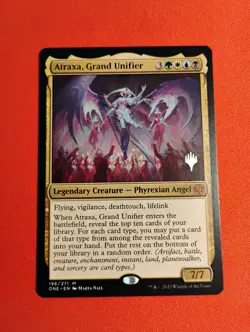 MTG - Atraxa, Grand Unifier - Promo Pack Phyrexia: All Will Be One Regular NM - Image 1