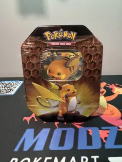 Pokemon TCG Hidden Fates Raichu GX Tin - Factory Sealed - English - Image 1