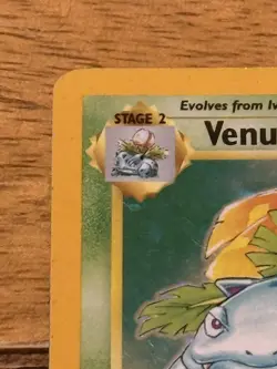 Pokemon Cards: Base Set Rare Holo: Venusaur 15/102 TCG 1999 WOTC Vintage - Image 2