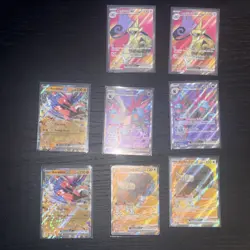 Pokemon TCG Card Lot Of 8 (Mint) - Image 1