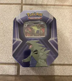 Pokemon - Triple Whammy Collectors Tin - Tyranitar - Image 1
