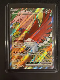 Pokemon Ethan's Ho-Oh ex - Ultra Rare SV10: Destined Rivals 209/182 NM - Image 1