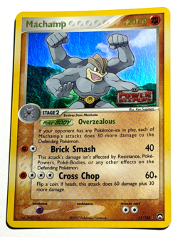 Machamp - 11/108 EX Power Keepers Reverse Holo Stamped Pokemon TCG LP - Image 2