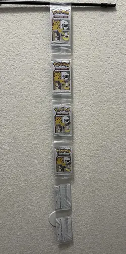 Pokemon General Mills 25th Anniversary 10 Linked Booster Packs Strip - Image 1