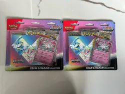Pokemon Prismatic Evolutions Sylveon Tech Sticker Collection Sealed - Image 1