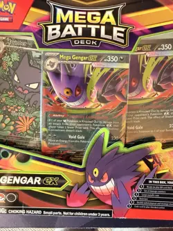 Pokemon Mega Battle Deck Set Of 2 - Mega Gengar EX And Mega Diancie EX (SEALED) - Image 2