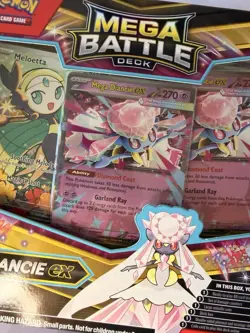 Pokemon Mega Battle Deck Set Of 2 - Mega Gengar EX And Mega Diancie EX (SEALED) - Image 3