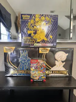 Pokemon Elite Trainer Box Lot of 3 PLUS a Booster Bundle! - Image 1