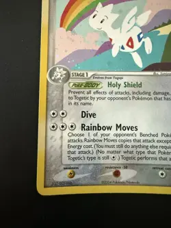 Pokemon TCG EX Team Rocket Returns Togetic Rare Holo 14/109 - NM - Image 5