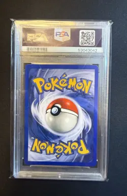 Pokemon Black Star Surfing Pikachu Promo Pokemon League Promo PSA 7 - Image 2