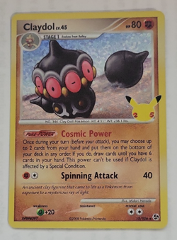 2021 Pokemon Celebrations #15 Claydol Holo Rare NM to Mint Condition - Image 1