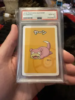 Slowpoke PSA 10 Old Maid Deck Japanese 2019 Pokemon - Image 1