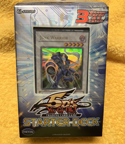 YUGIOH 5D'S 2008 STARTER DECK 1ST EDITION, Junk Warrior, Factory Sealed - Image 1