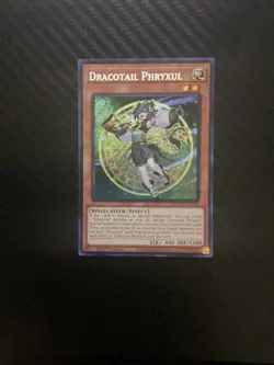 Yugioh Dracotail Phryxul DOOD-EN023 Secret Rare 1st Edition NM - Image 1