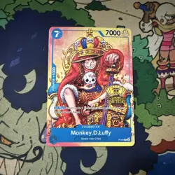 Monkey.D.Luffy (2nd Anniversary Stamped Promo) P-043 One Piece Promo Card - Image 1