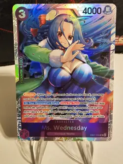 Ms. Wednesday EB01-034 SR English - One Piece: Memorial Collection - Image 1