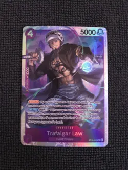 One Piece Trafalgar Law ST10-010 Super Rare The Three Captains Ultra-Deck - Image 1