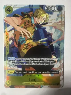 One Piece TCG Sanji ST29-004 Full Art Starter Deck 29 Egghead - Image 1