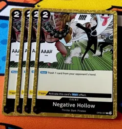 Negative Hollow OP06-097 Wings of the Captain English One Piece TCG NM Foil - Image 1