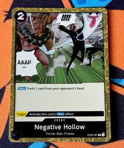 Negative Hollow OP06-097 Wings of the Captain English One Piece TCG NM Foil - Image 2