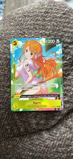 One Piece Nami (008) (Parallel) ST29-008 Starter Deck 29: Egghead Foil - Image 1