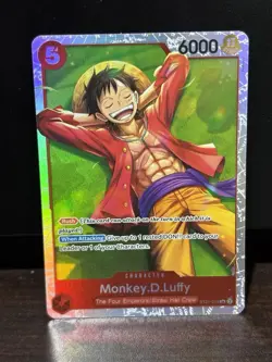 Monkey D Luffy ST21-014 SR Starter Deck EX: Gear 5 Foil One Piece TCG - Image 1