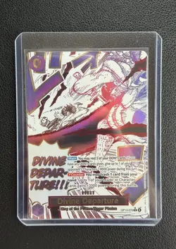 Divine Departure OP13-076 Gold Foul Alternate Art Carrying On His Will One Piece - Image 1