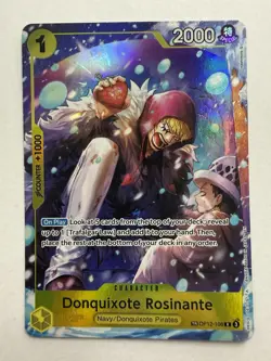 One Piece CCG Alternate Art Donquixote Rosinante OP12-108 Treasure Rare - Image 1