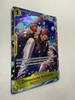 One Piece CCG Alternate Art Donquixote Rosinante OP12-108 Treasure Rare - Image 3