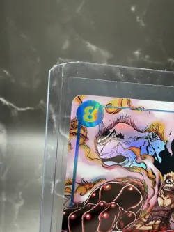 Monkey D Luffy Manga Alternate Art (OP11-118) English One Piece TCG Gear Four - Image 2