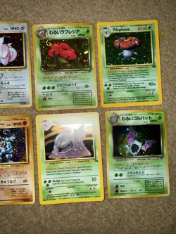 Lot Of 8 Holo Jungle Fossil Team Rocket Cards Nm/lp - Image 3