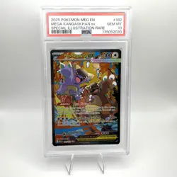 Pokemon Mega Kangaskhan ex 182/132 PSA 10 Mega Evolution SIR TCG Card - Image 1