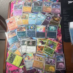 Pokemon 28 Card Lot Pokeball Radiant Cosmos Reverse Pokeball K15 - Image 1