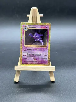 Prism Vintage Vending Machine Sticker Haunter 43/130 Base Set 2 Pokemon Card - Image 1