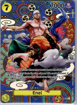 Enel OP05-100 SP Awakening of the New Era - One Piece Card Game - NM - Image 1