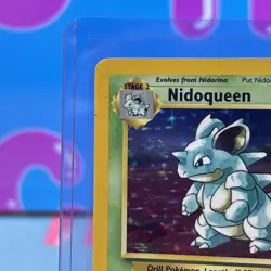 Pokemon Nidoqueen TCG Jungle Holo Card 7/64 Unlimited Holo Rare LP - Image 3