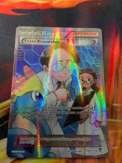 Fossil Researcher Full Art XY Furious Fists 2014 (110/111) Pokemon Card TCG - Image 1