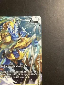 Magnamon Lv.4 Digimon Card Game BT21-036 Holo Foil Rare Near Mint English - Image 4