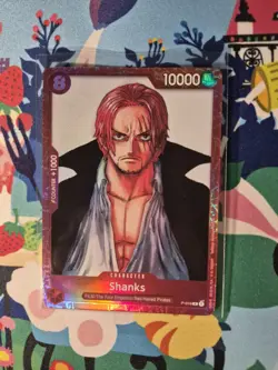 One Piece Shanks P-016 - Promo - Premium Card Collection Film Red Edition NM - Image 1