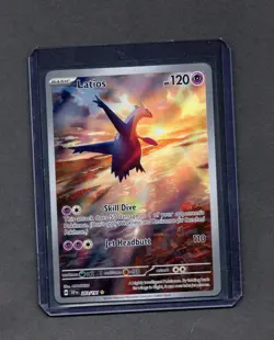 Pokemon TCG Latios 203/191 Surging Sparks Illustration Rare Card - Image 1