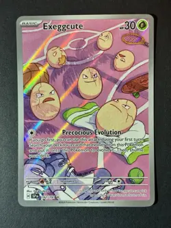 Exeggcute - 192/191 - Illustration Rare - Surging Sparks - Pokemon Card - NM/M - Image 1