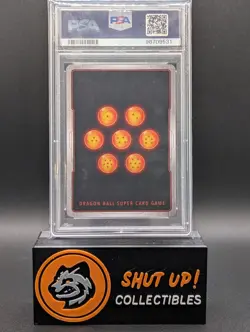 Majin Vegeta FB03-089 Super Rare Alt Art Dragon Ball Fusion World Card PSA 10 - Image 2
